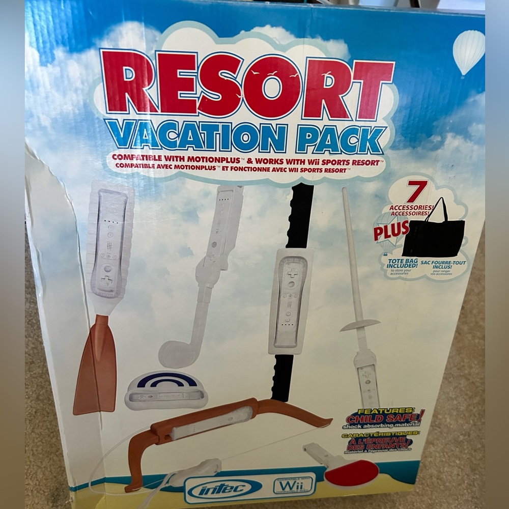Intec G5837 Resort Vacation Pack for Nintendo Wii